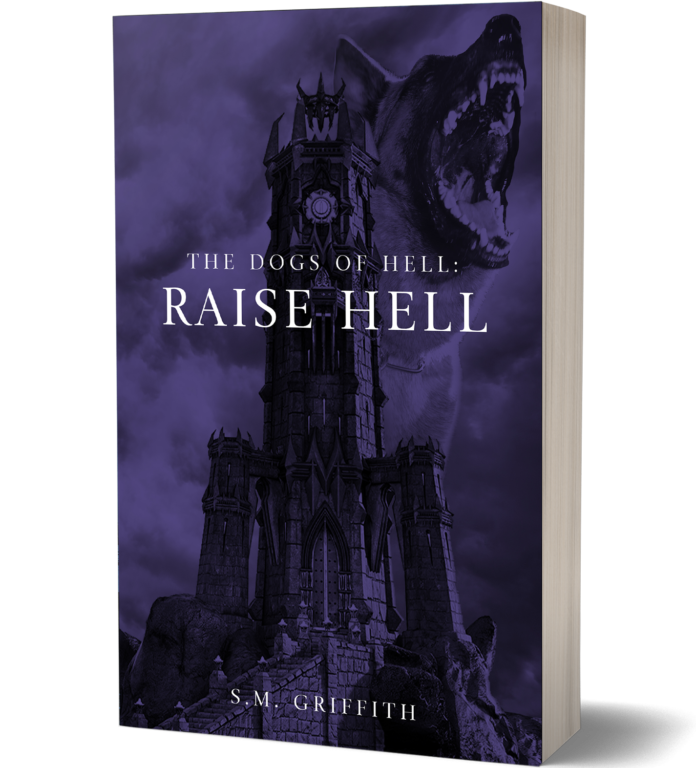 Rendering of The Dogs of Hell: Raise Hell book in paperback format